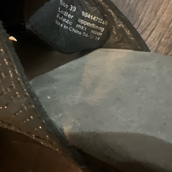 Dansko Sophie Black Slide Wedge 2-Strap Buckle Sandals size 8.5/9 39 EUC comfort - Picture 7 of 7